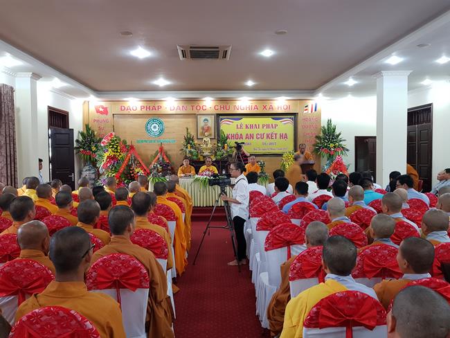 Quảng Ninh: Hạ trường chùa Trình làm lễ khai Pháp 