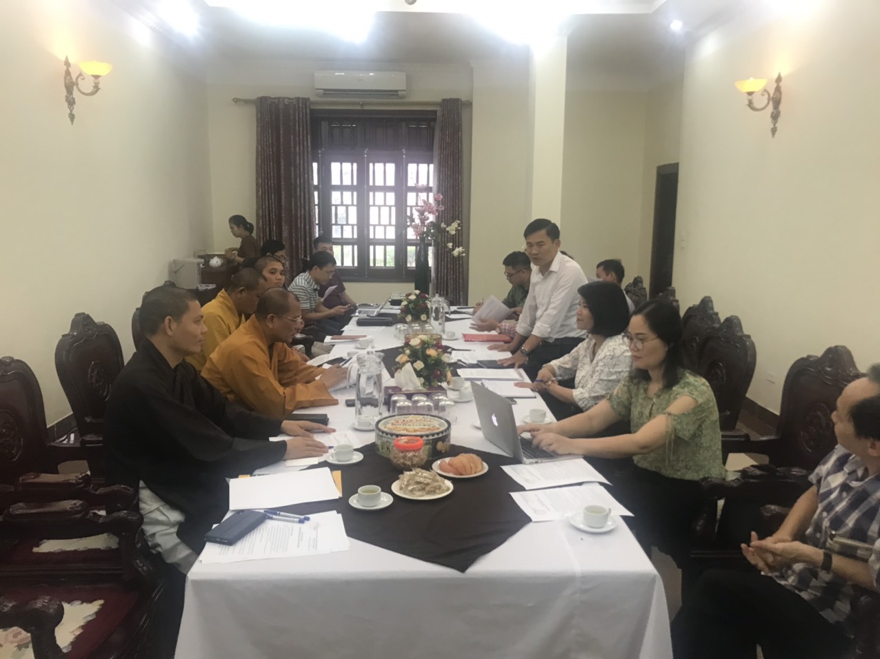 Ban Tôn giáo Chính phủ thăm và làm việc với Ban Trị sự GHPGVN tỉnh Quảng Ninh 