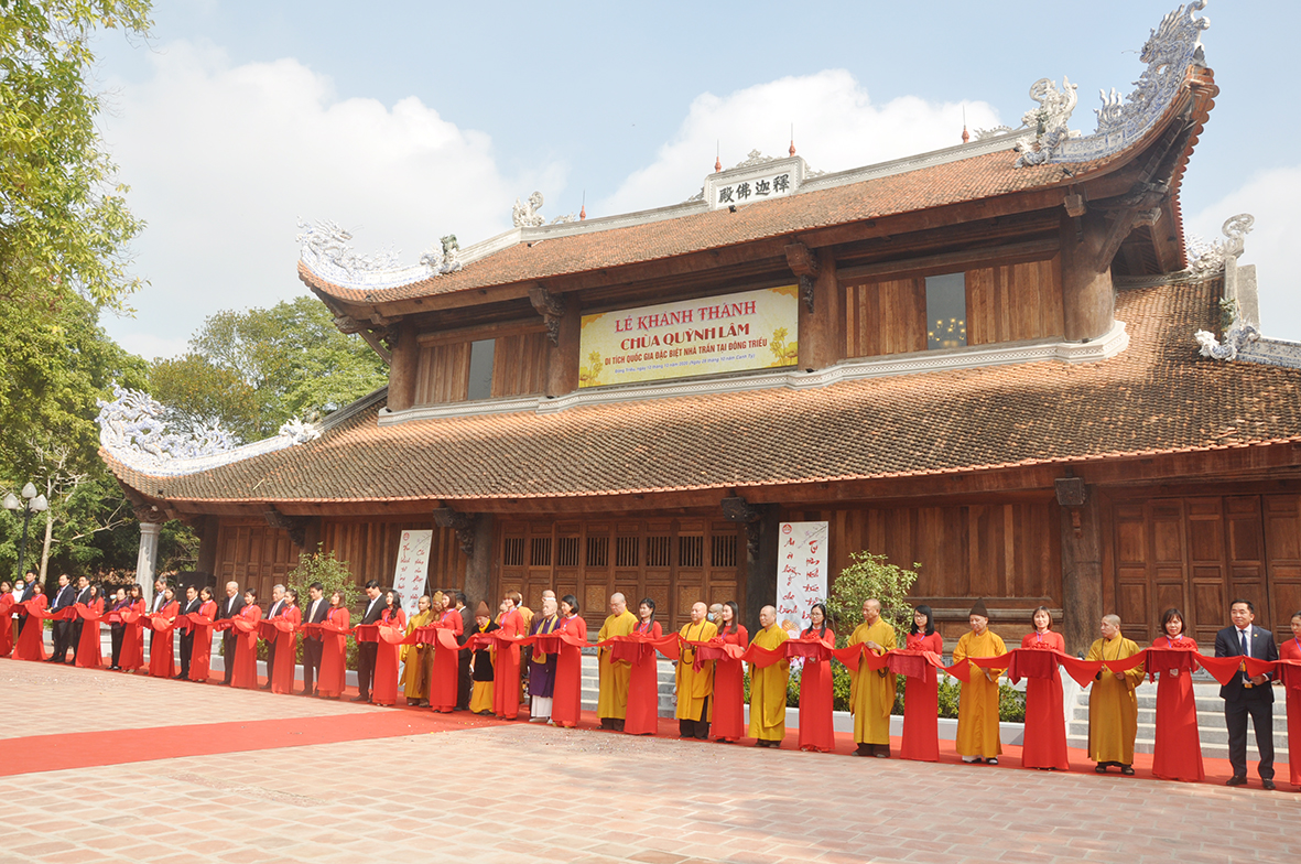 Lễ khánh thành chùa Quỳnh Lâm 