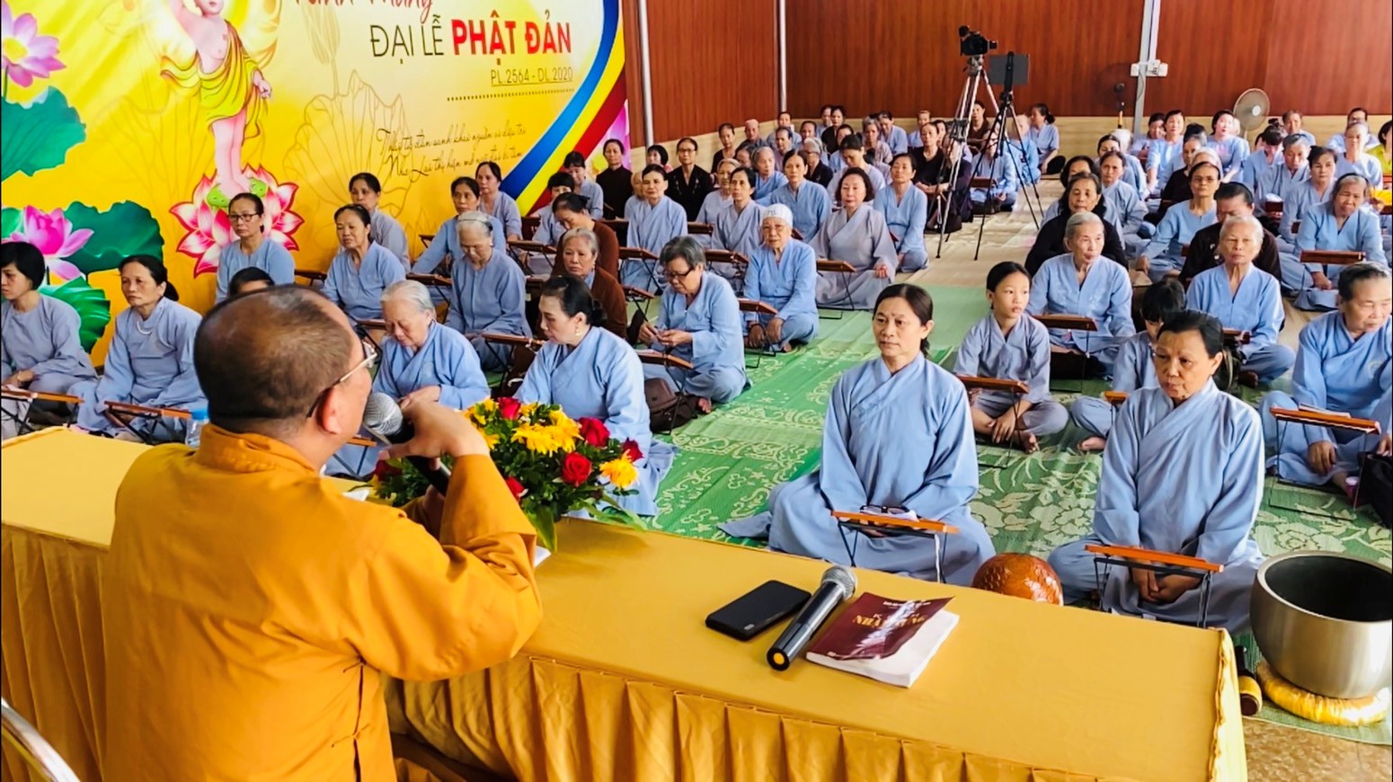 Thượng tọa Thích Đạo Hiển thuyết giảng tại chùa Tiêu Dao: Pháp môn tu Tịnh độ 