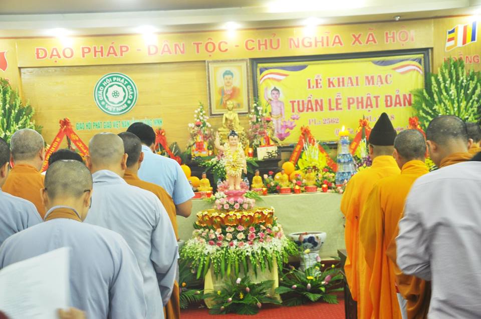Phật giáo Quảng Ninh khai mạc tuần lễ Phật đản  PL 2562 - DL 2018 