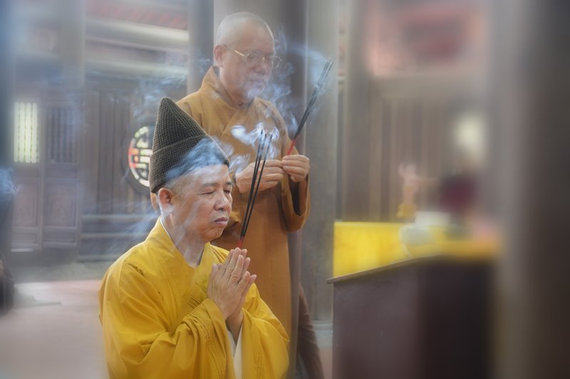 Hàng trăm tăng ni sinh Học viện Phật giáo Việt Nam tại Hà Nội đăng kí tham gia tuyến đầu chống dịch 