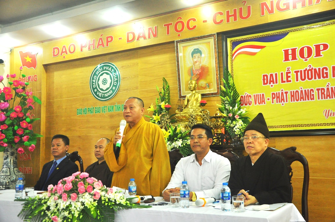 Họp báo Đại lễ tưởng niệm 710 năm Đức vua – Phật hoàng Trần Nhân Tông nhập niết bàn 
