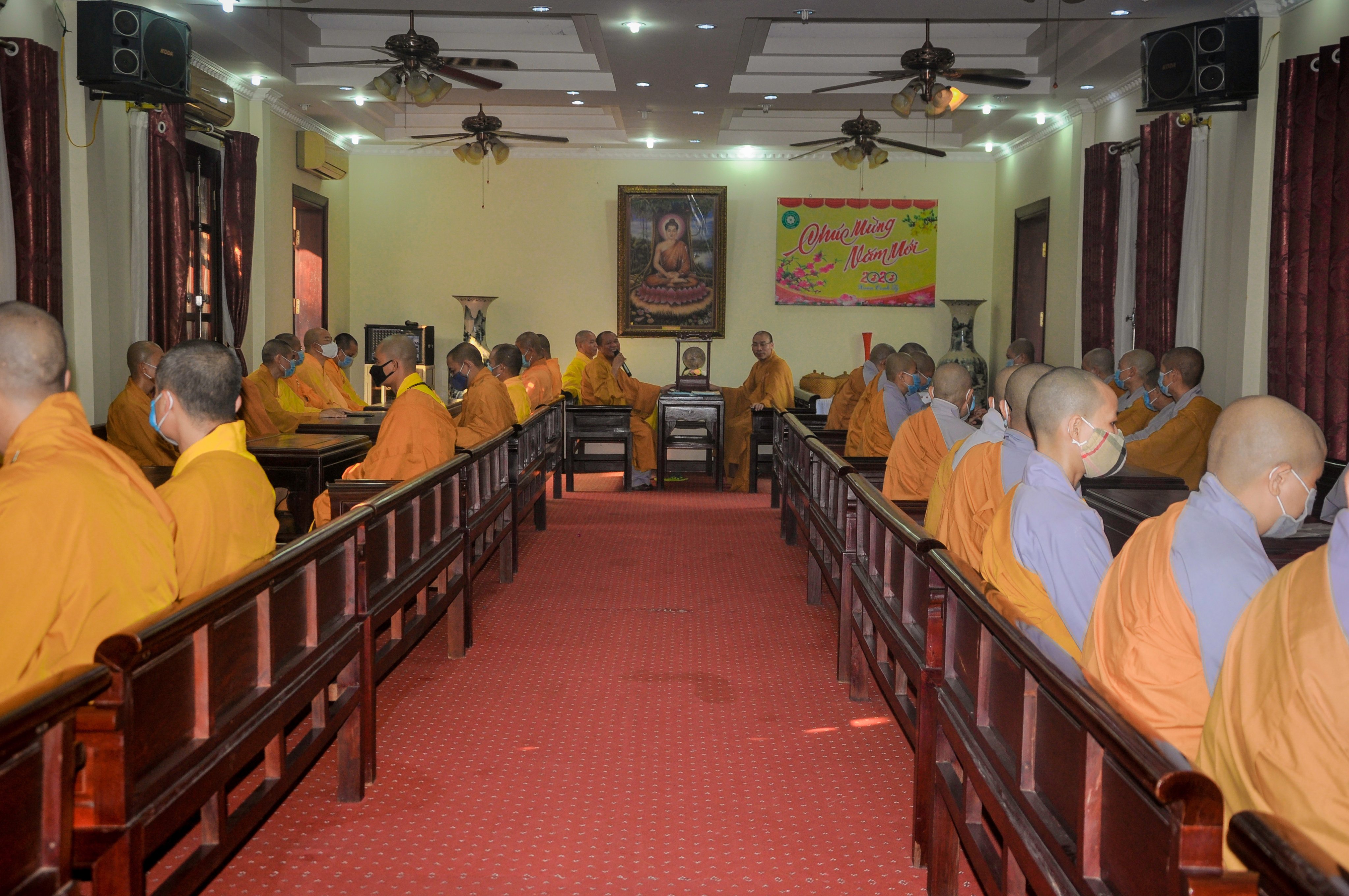 Ban Trị sự Phật giáo Quảng Ninh thông báo về việc An cư Kết hạ PL. 2565 - DL. 2021 