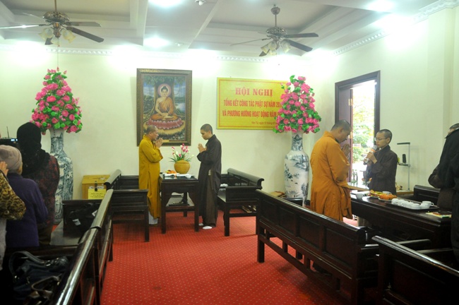 Chùa Yên Tử họp tổng kết công tác Phật sự năm 2018 và phương hướng, nhiệm vụ cho năm 2019 