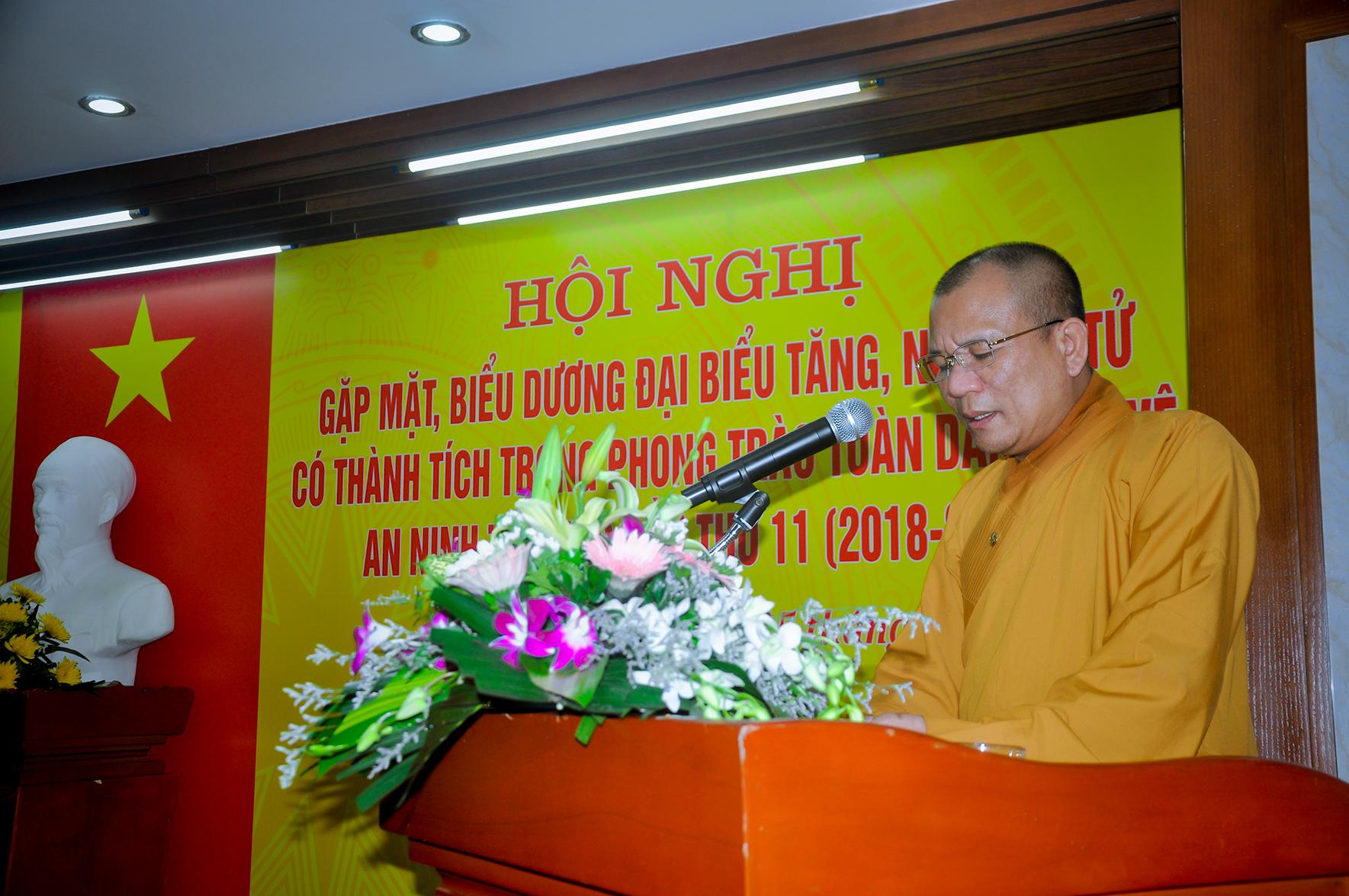 Phật giáo Quảng Ninh vận động Tăng Ni, Phật tử chấp hành chủ trương đường lối của Đảng, chính sách pháp luật của Nhà nước, tích cực tham gia phong trào toàn dân bảo vệ an ninh tổ quốc 