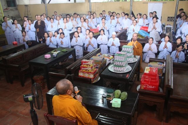Chùa Tiêu Dao tổ chức cúng dường 3 trường hạ của tỉnh Quảng Ninh 