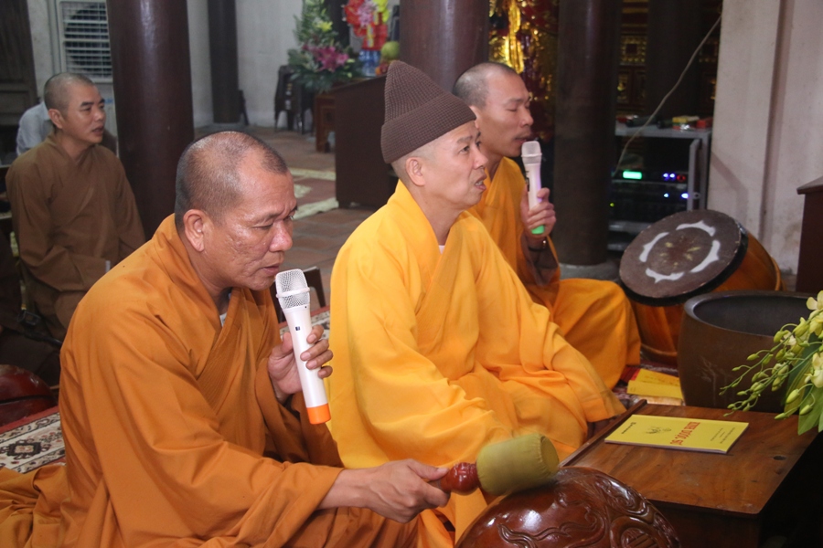 BTS Phật giáo tỉnh Quảng Ninh tổ chức lễ tụng kinh cầu an cho Nguyên Tổng Bí thư Đỗ Mười 